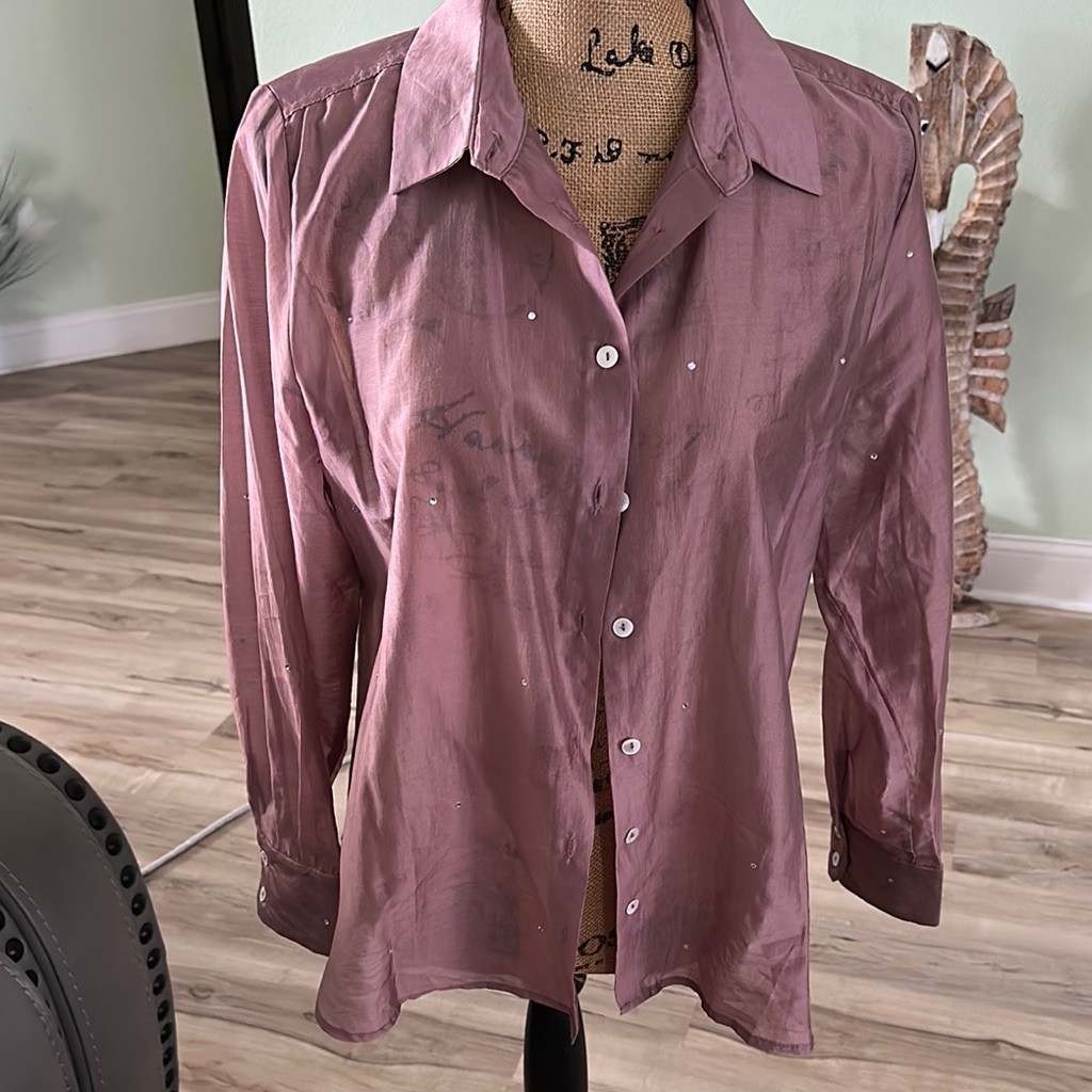 Bailey 44 Dusty Rose Button-Down Shirt